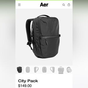 Aer City Pack in Black